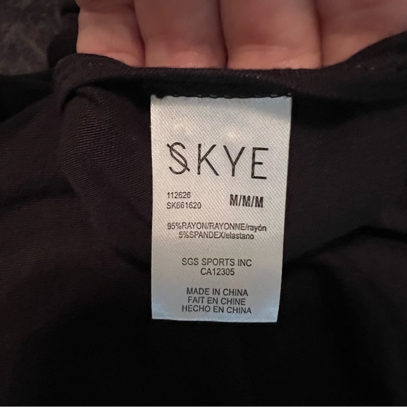 🖤 SKYE Black Plunging Cotton Maxi Sundress 🖤
by SGS Sports Inc. - Picture 5 of 7